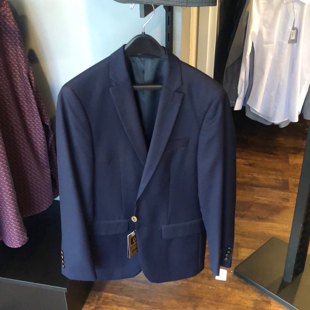 Two Giorgio Fiorelli Navy Sport coats